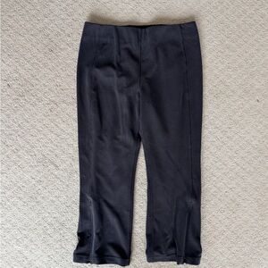Lululemon Ribbed Softstreme Zip-Leg High-Rise Cropped Pant 25"